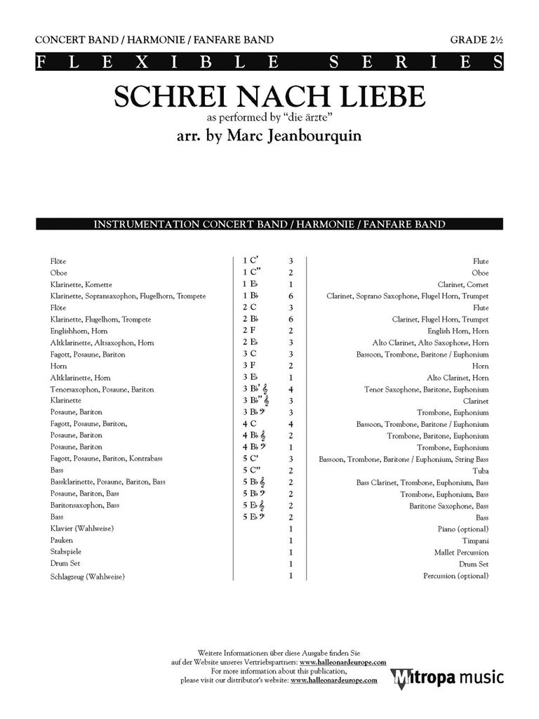 Schrei nach Liebe